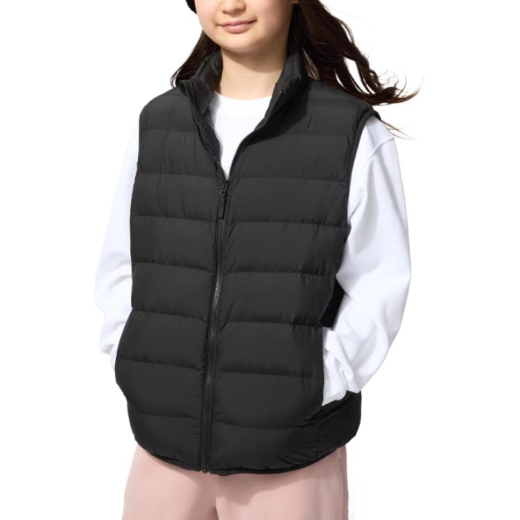 UNIQLO Kids Vests Stand Collar Moderate