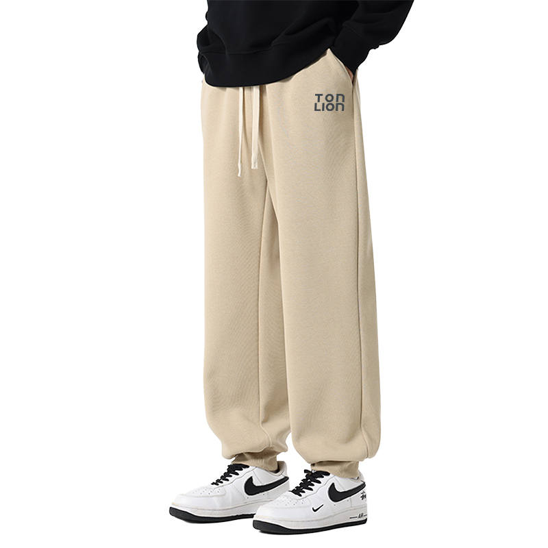 Tonlion Casual Pants Unisex Moderate Sweatpants