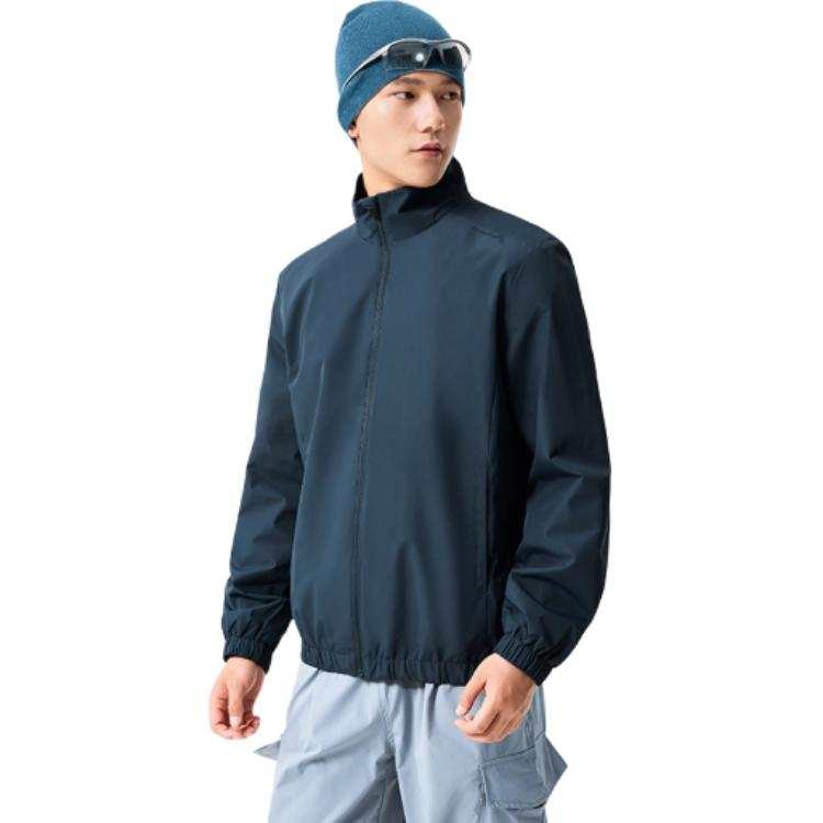 361° Jackets Men's Sui Gray Blue Stand Collar Moderate Other