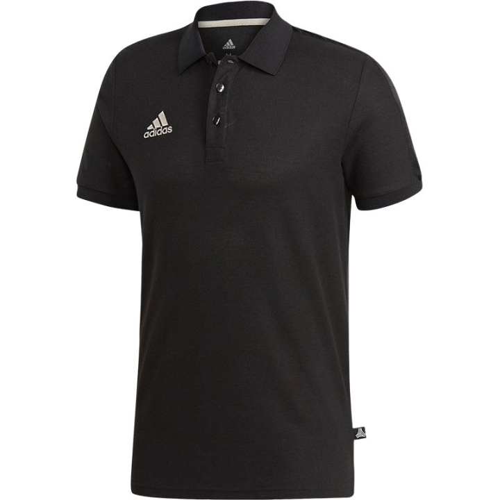 Adidas Adidas Polo Shirts Men's Black Polo Collar Moderate