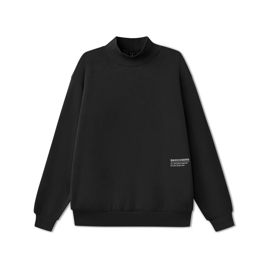 Skechers Sweatshirt Unisex Carbon Black 0018