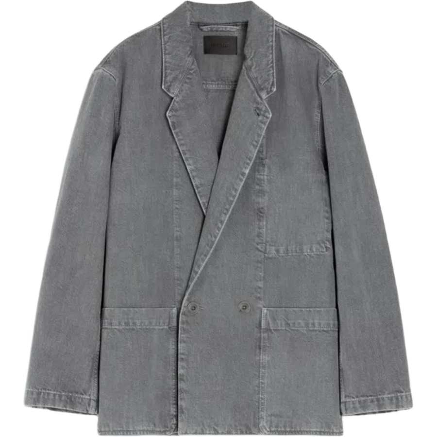 Lemaire Lemaire Double-Breasted Denim Blazer
