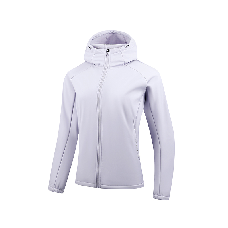 361° Jackets Women's Freesia Purple Hooded Fleece Lined Other