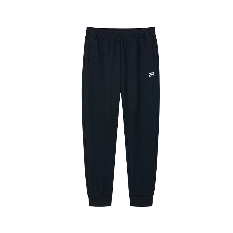 361° Knitted Sweatpants Men's Super Black Moderate Cuffed Pants