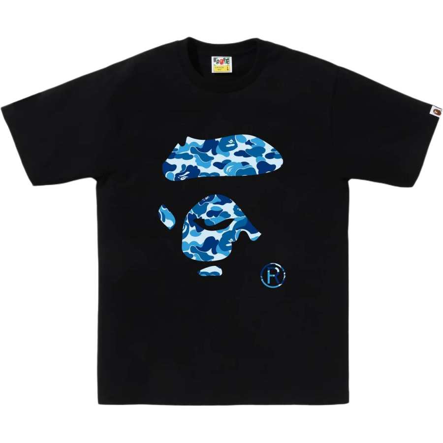 A BATHING APE Bape Abc Camo Ape Face Tee