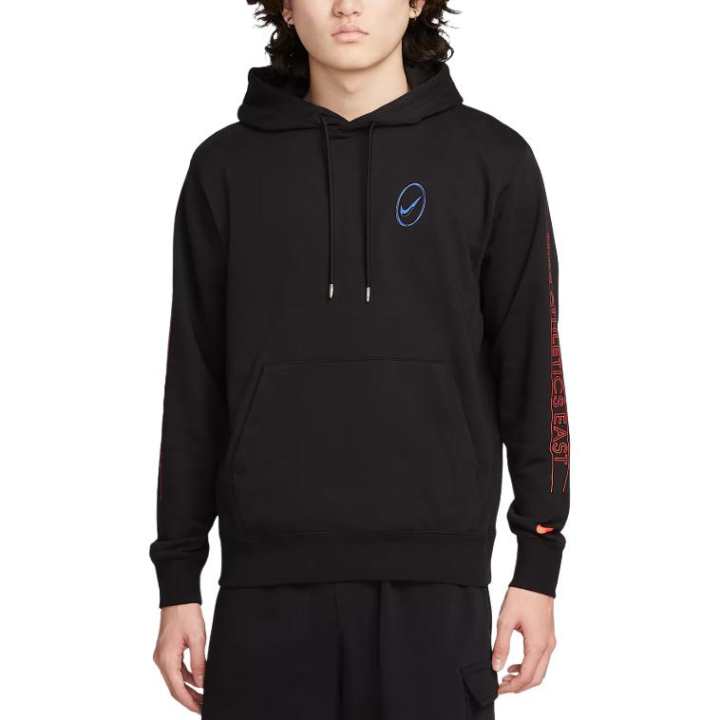 Nike Nike Clothing Sweatshirts Men's Black Hooded Moderate