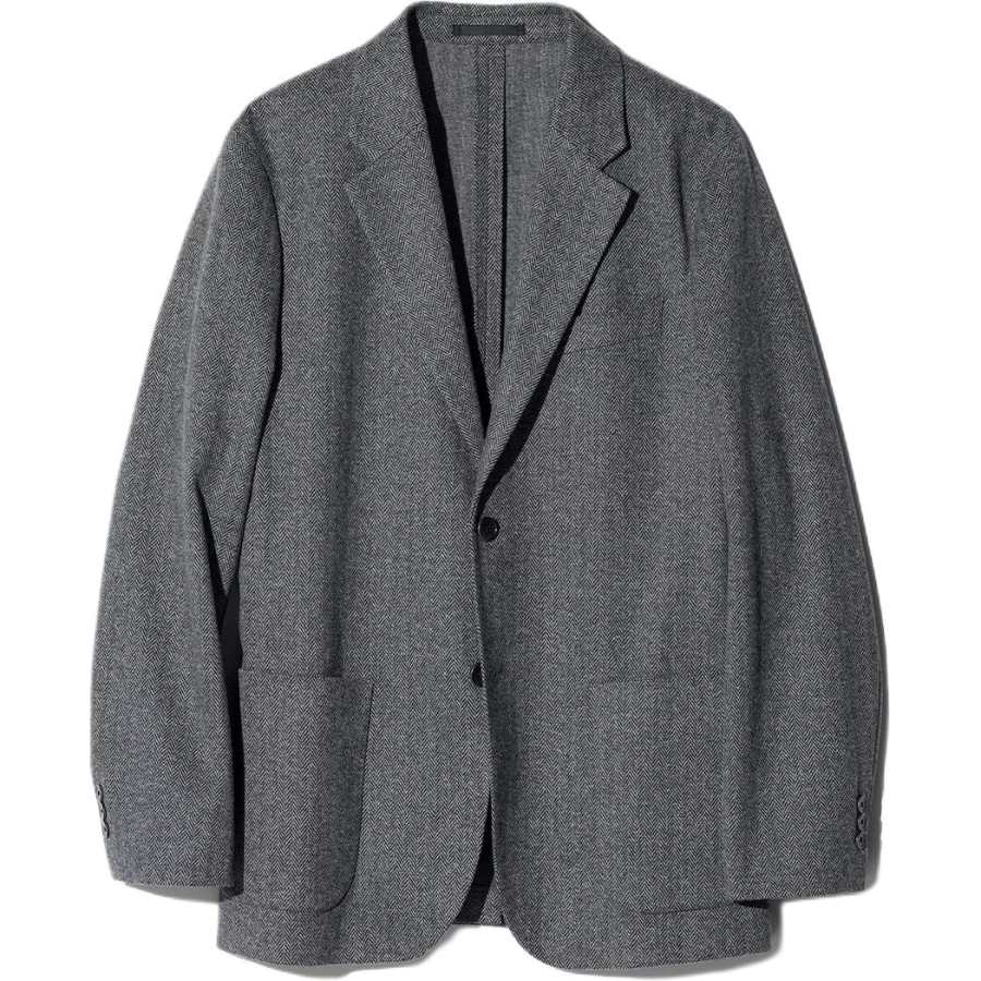 UNIQLO Jackets Unisex Gray Moderate