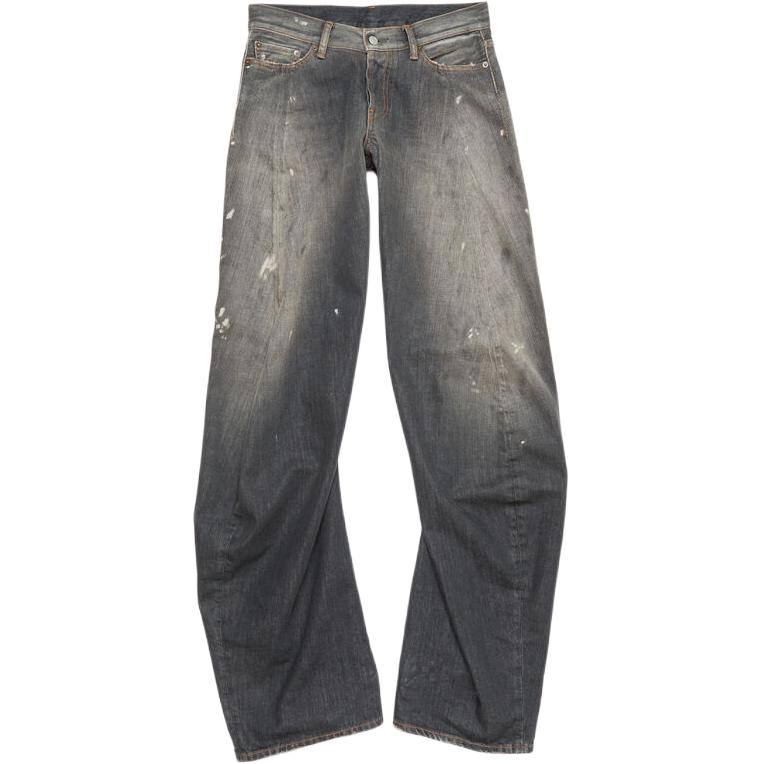 Acne Studios Acne Studios logo-patch jeans