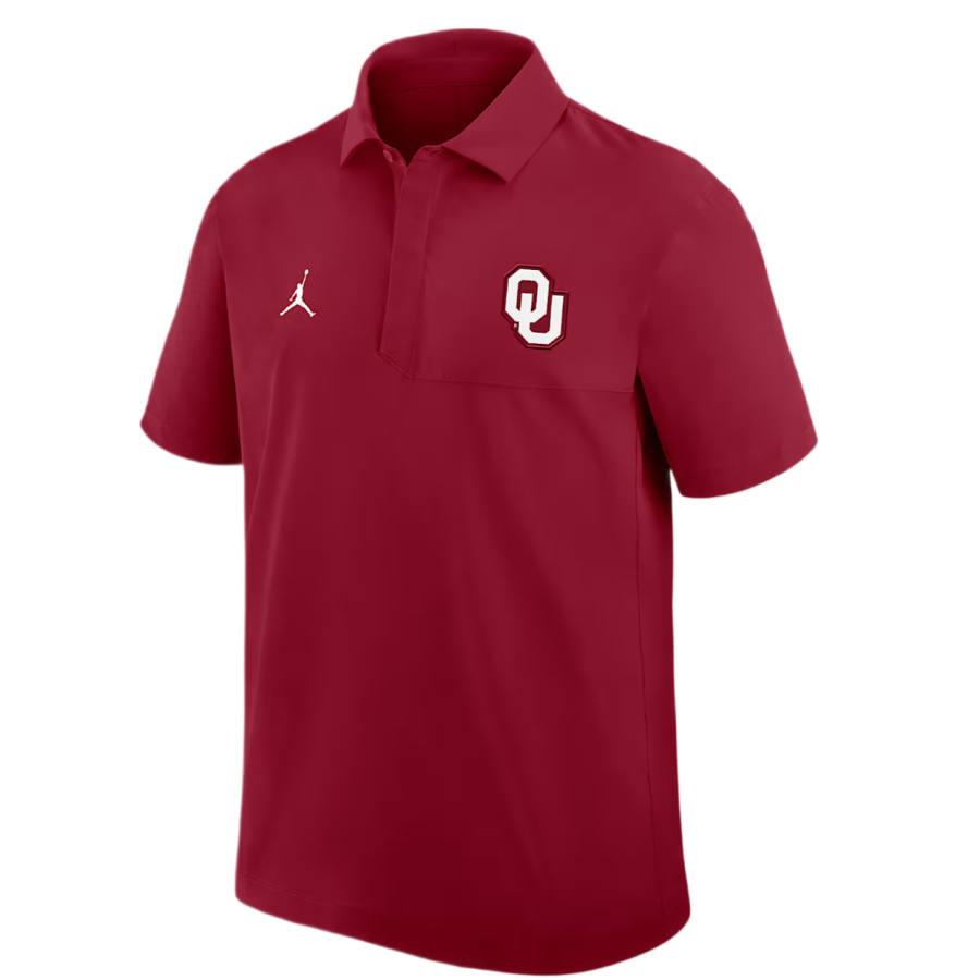 Jordan Jordan Oklahoma Men's Jordan Brand Dri-FIT College Polo
