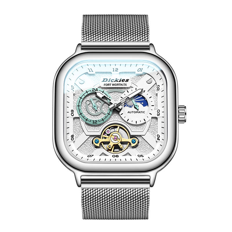 Dickies Wrist Watches Mechanical Movement White Dial Unisex Box Limited Edition