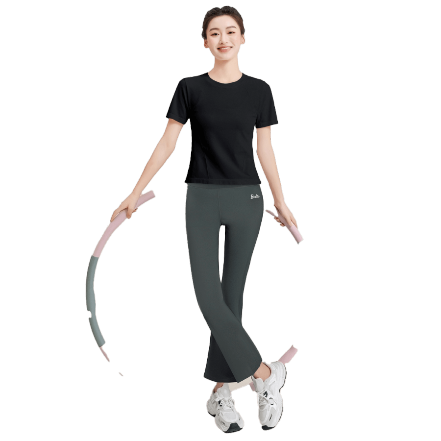 Barbie Fitness Sets Women's Crew Neck Moderate
