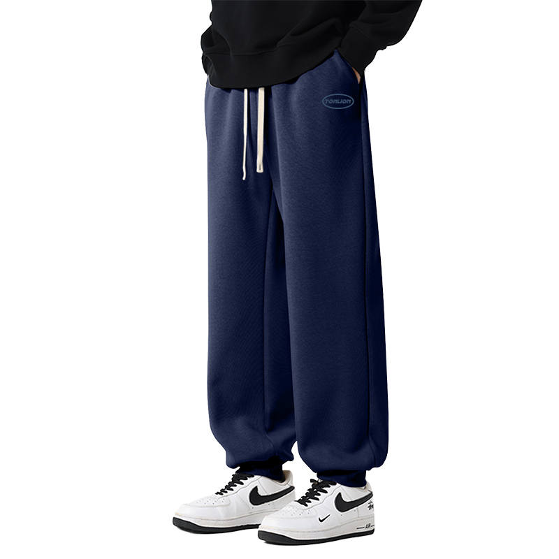 Tonlion Casual Pants Unisex Moderate Sweatpants