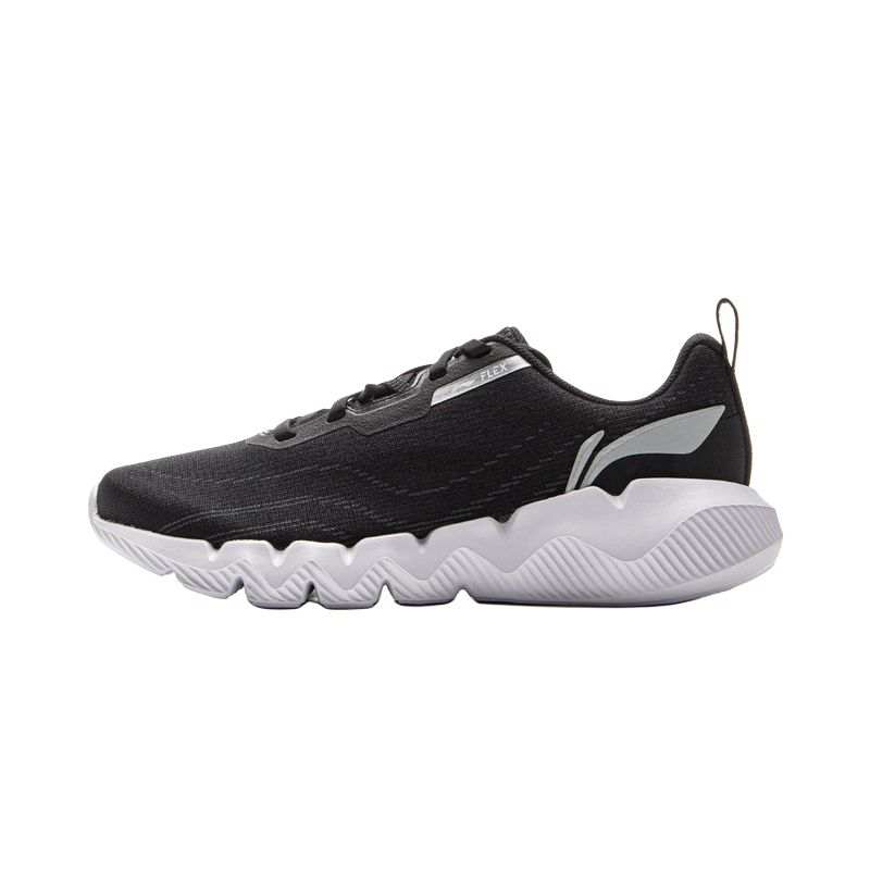 Li-Ning Li Ning Cushioning Breathable Abrasion Resistant Low top Casual Running Shoes Women's Black