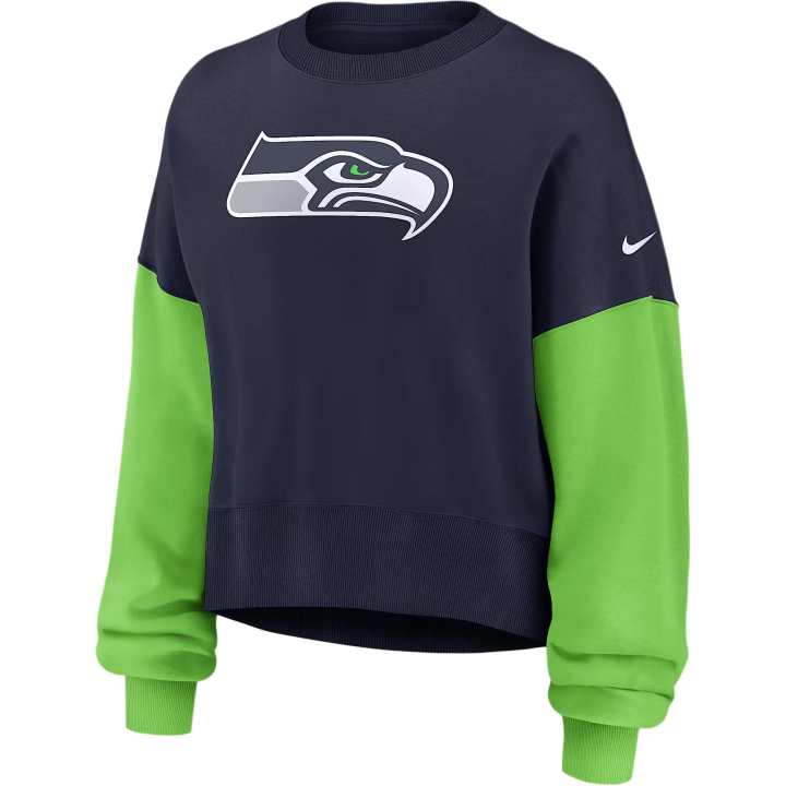 Nike Nike Seattle Seahawks Women's Nike Nfl Pullover Crew