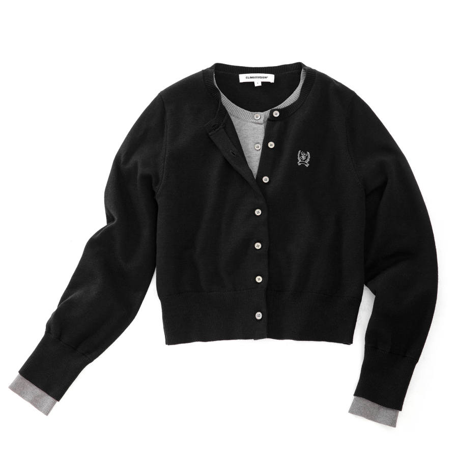 CLIMAX VISION Knitwear Women's Crew Neck Moderate Cardigan