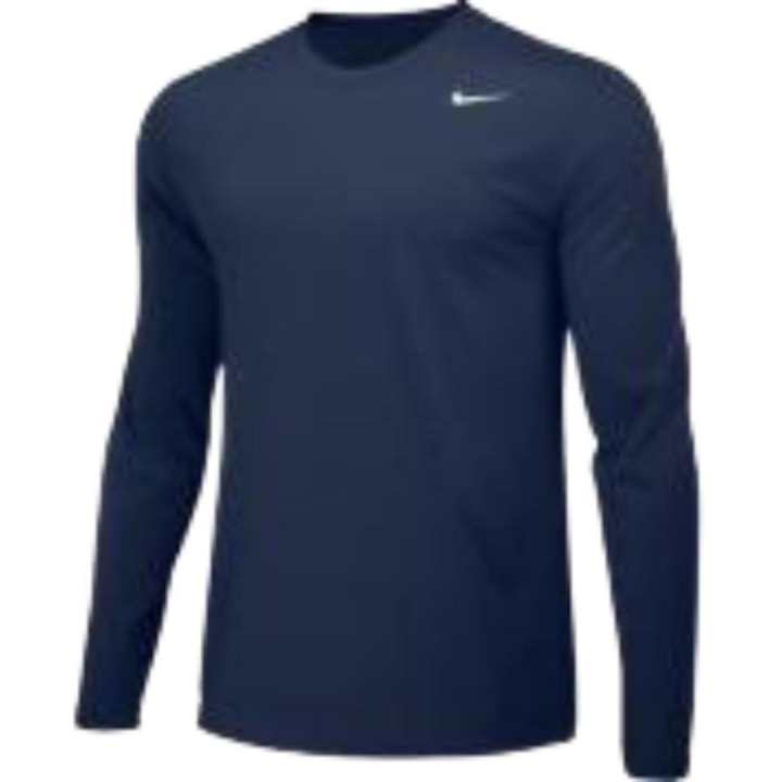 Nike Nike Clothing T Shirts Men's Blue Crew Neck