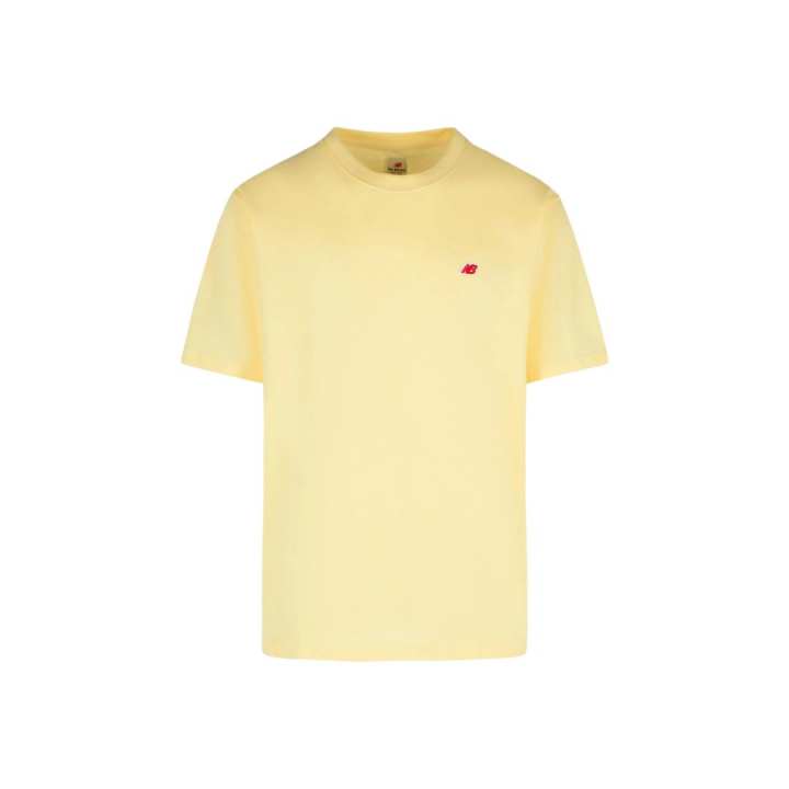 New Balance New Balance crew-neck logo-patch T-shirt