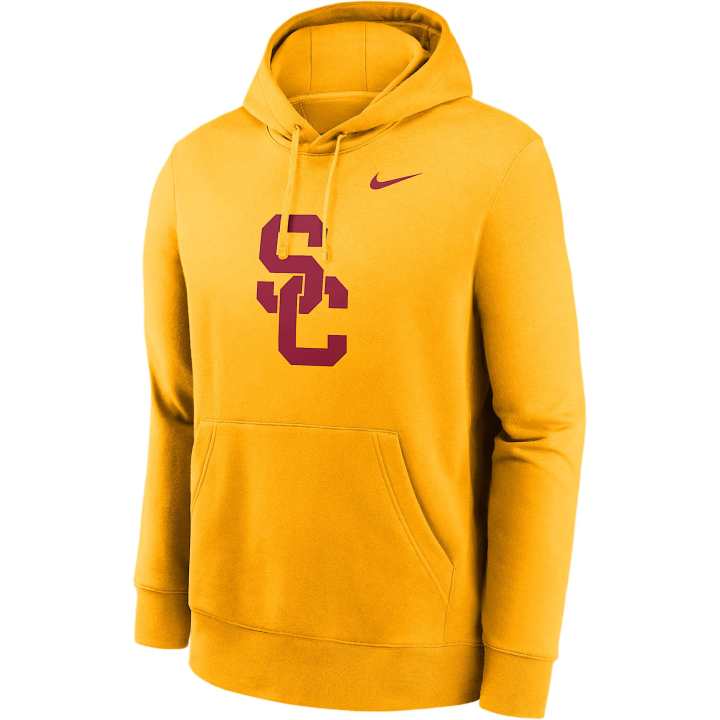 Nike Nike Usc Trojans Primetime Club Primary Logo Men's Nike College Pullover Hoodie
