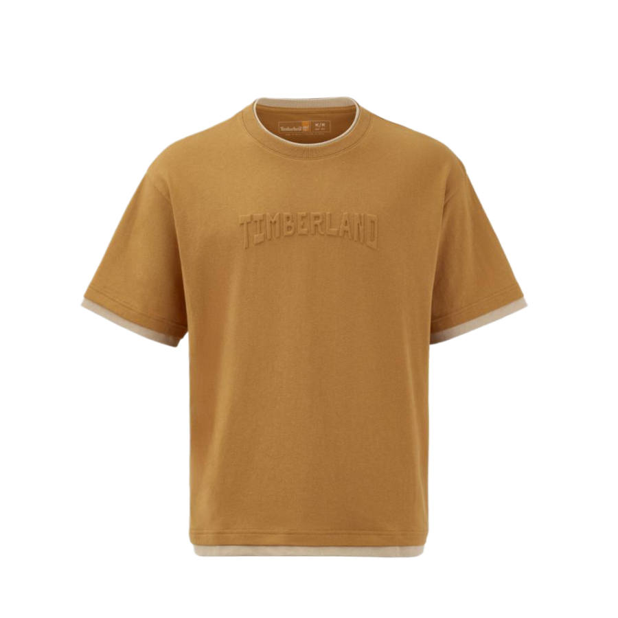 Timberland T Shirts Unisex Wheat Crew Neck Moderate