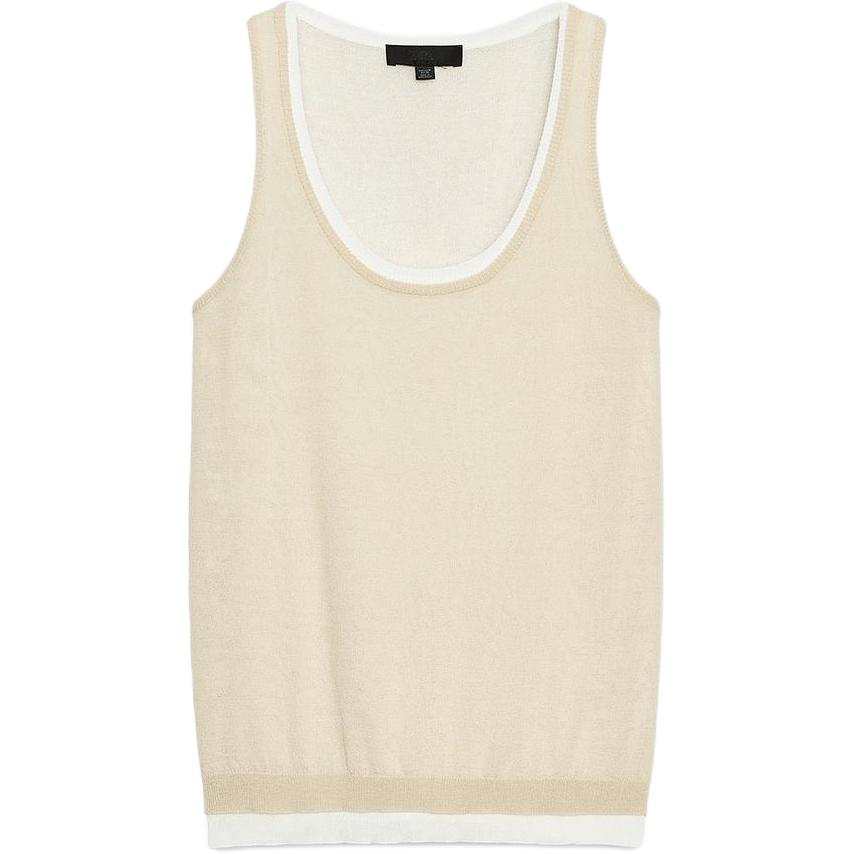 ZARA Tank Tops Women's Sand Crew Neck Moderate Other