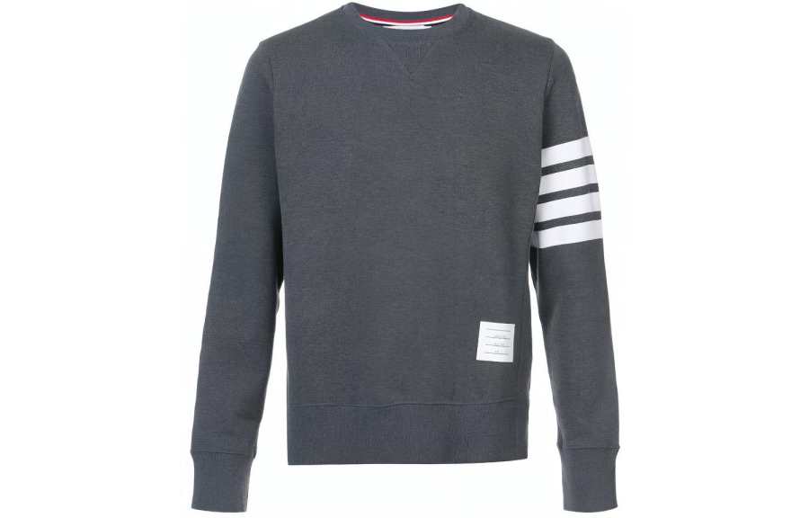 THOM BROWNE THOM BROWNE Classic Loopback 4 Bar Sweatshirt