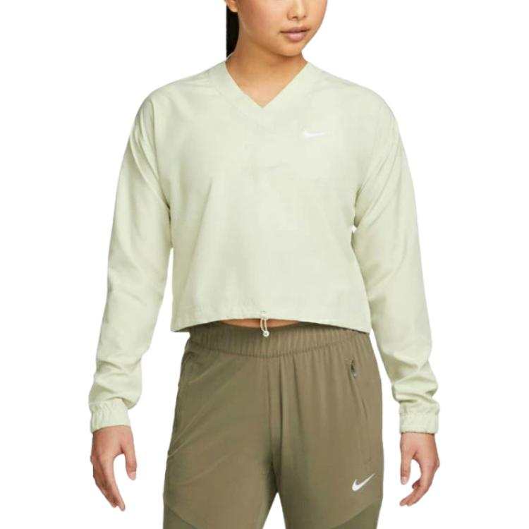 Nike Nike Clothing Sweatshirts Women's White V Neck Moderate