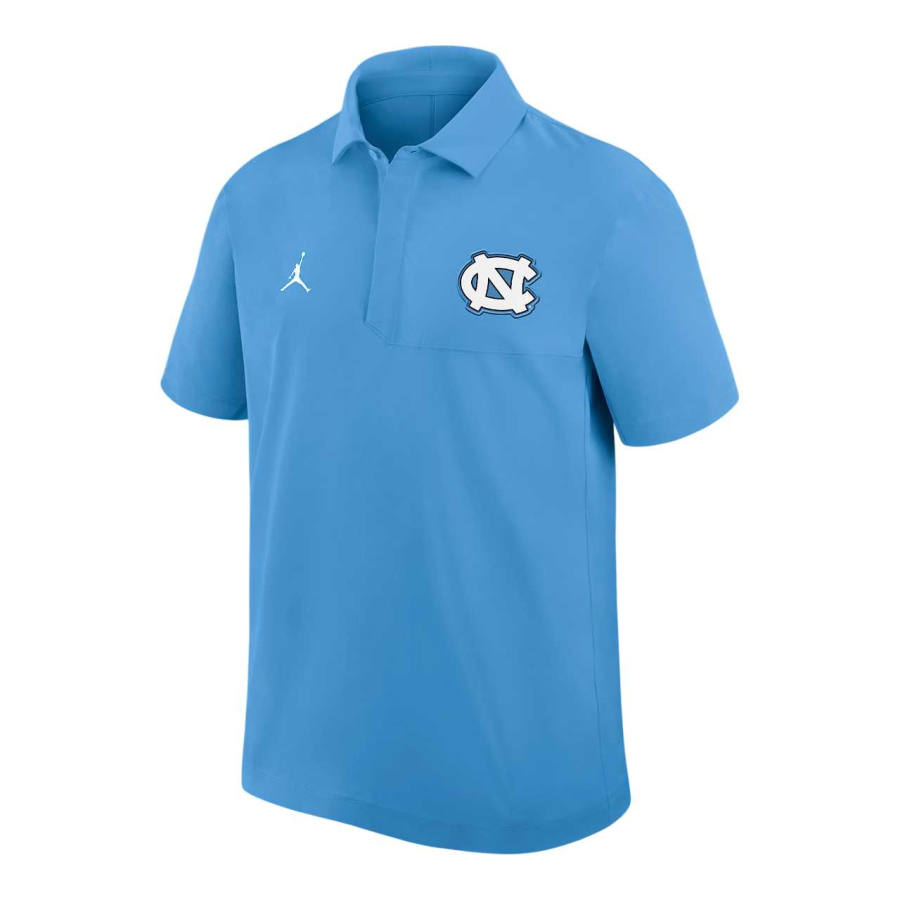 Jordan Jordan North Carolina Men's Jordan Brand Dri-FIT College Polo
