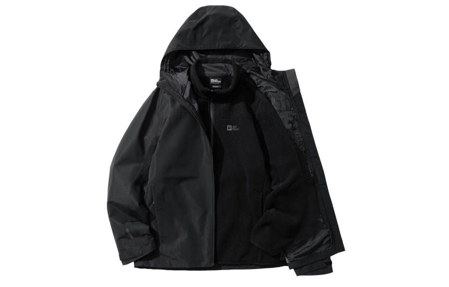 Jack Wolfskin Waterproof And Windproof Windbreaker Jacket Unisex