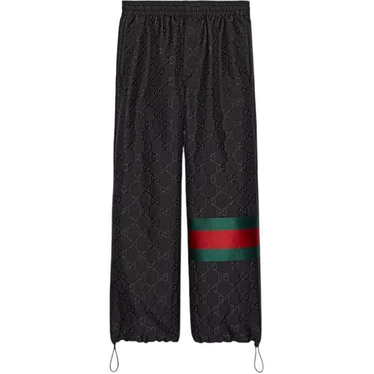 GUCCI SS24 Casual Pants Men's Black