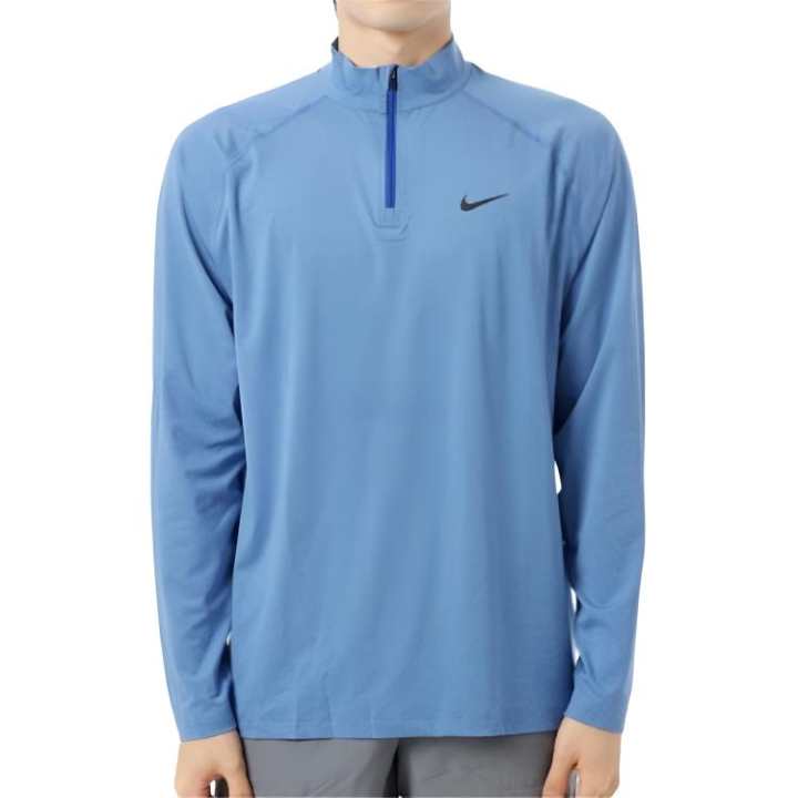 Nike Nike Sweatshirts Men's Blue Stand Collar Moderate