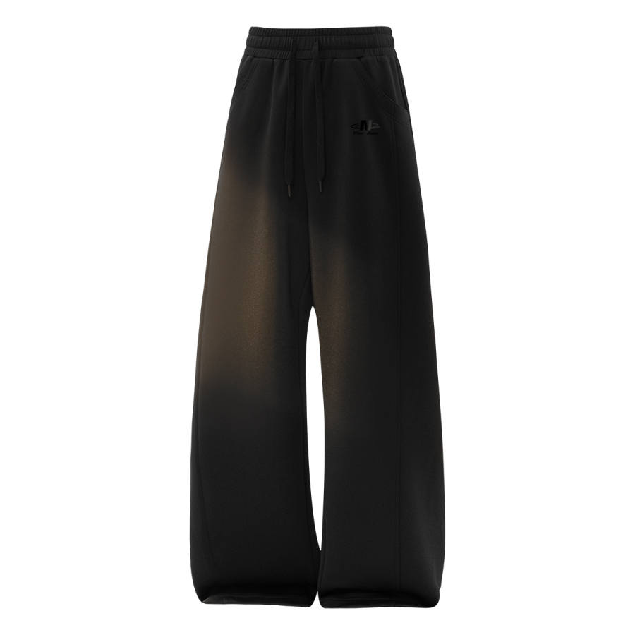 Tonlion Casual Pants Unisex Moderate Straight Fit Pants