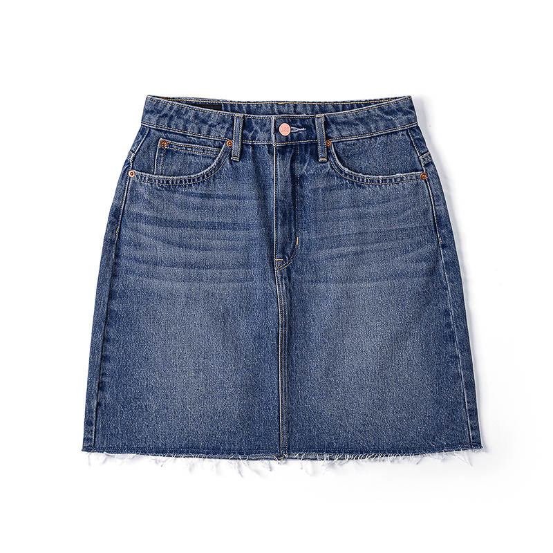 Lee Lee Denim Short Skirts Women's Medium Blue Moderate Short