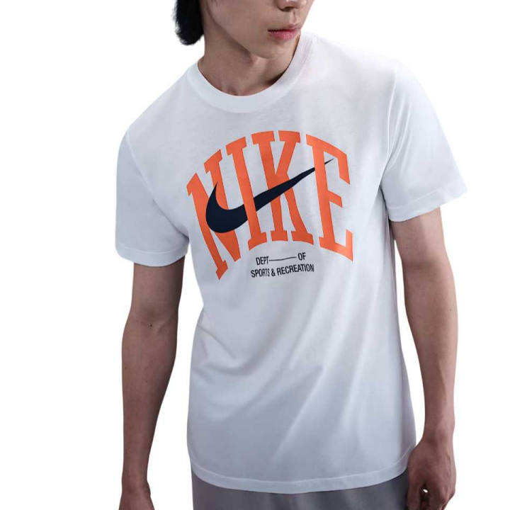 Nike Nike T Shirts Men's White Crew Neck Moderate