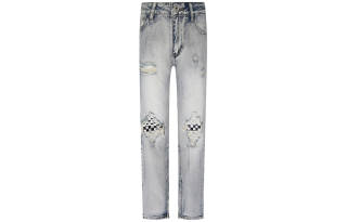 COOLALPACA Jeans Unisex Denim Blue