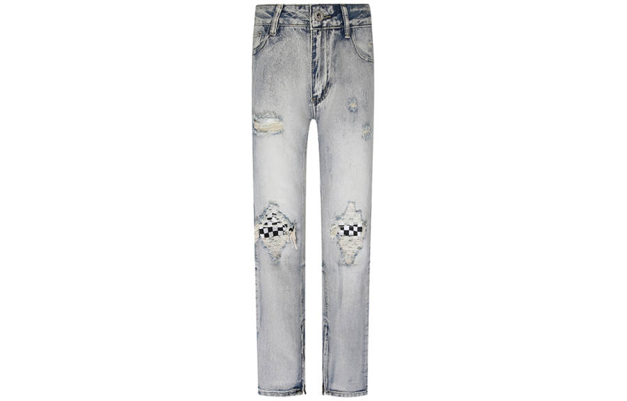 COOLALPACA Jeans Unisex Denim Blue