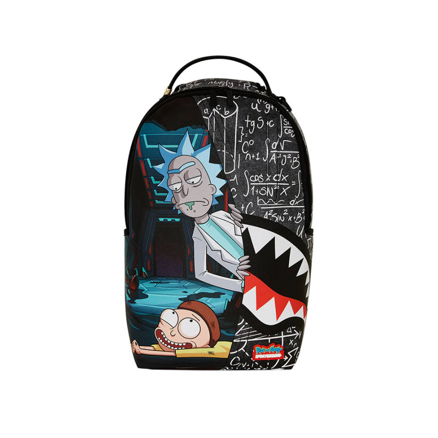 SPRAYGROUND SPRAYGROUND Rick And Morty, Collaboration PVC Backpack Unisex Multicolor