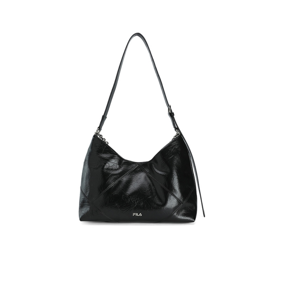 FILA Pu Crossbody Bags Women's Jet Black