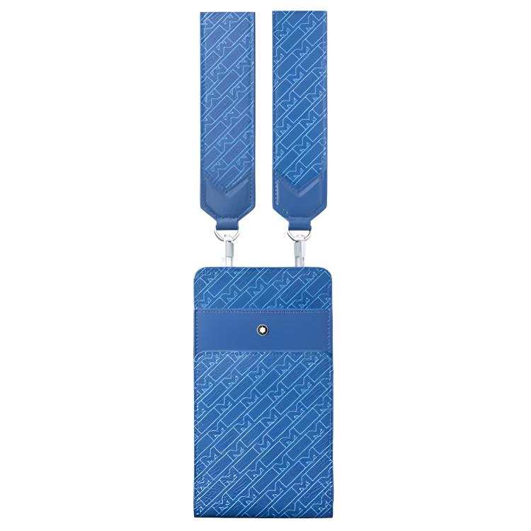MONTBLANC M_Gram 4810 Cow Leather Crossbody Bags Mini Men's Blue