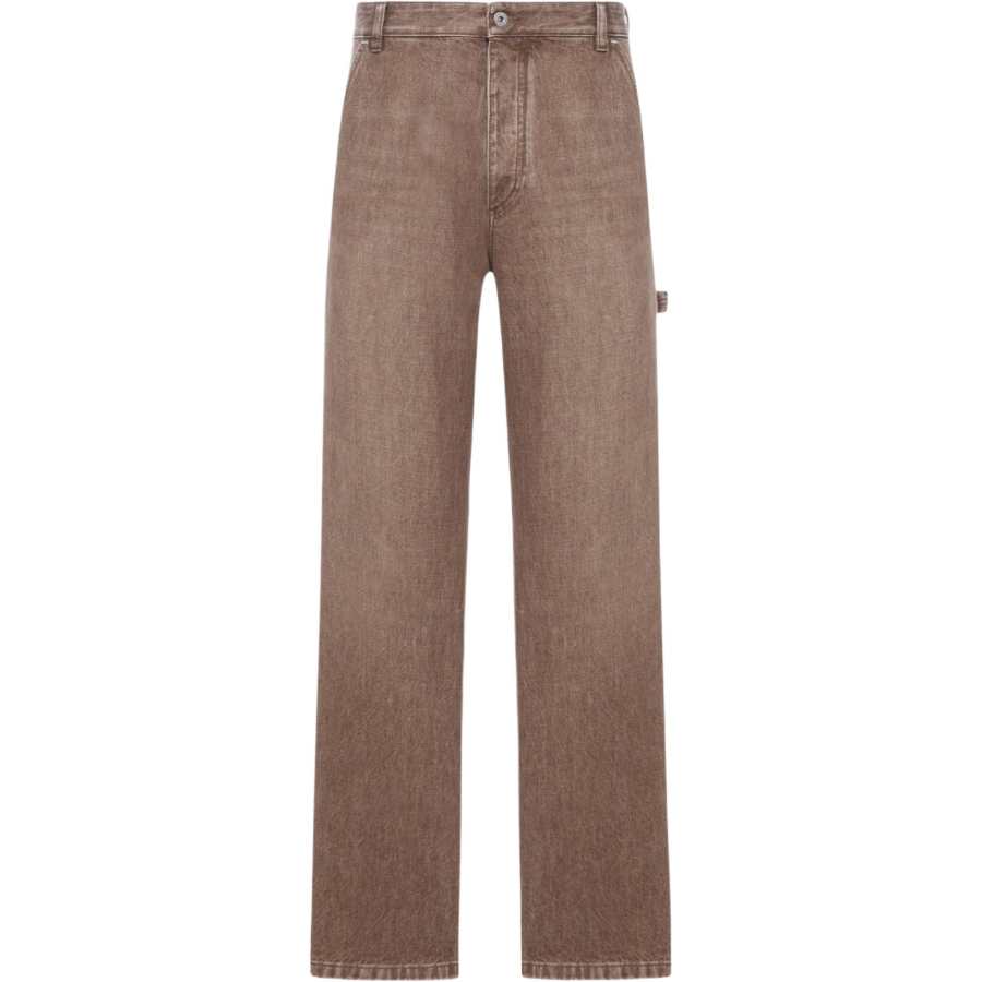 Bottega Veneta Washed Denim Trousers