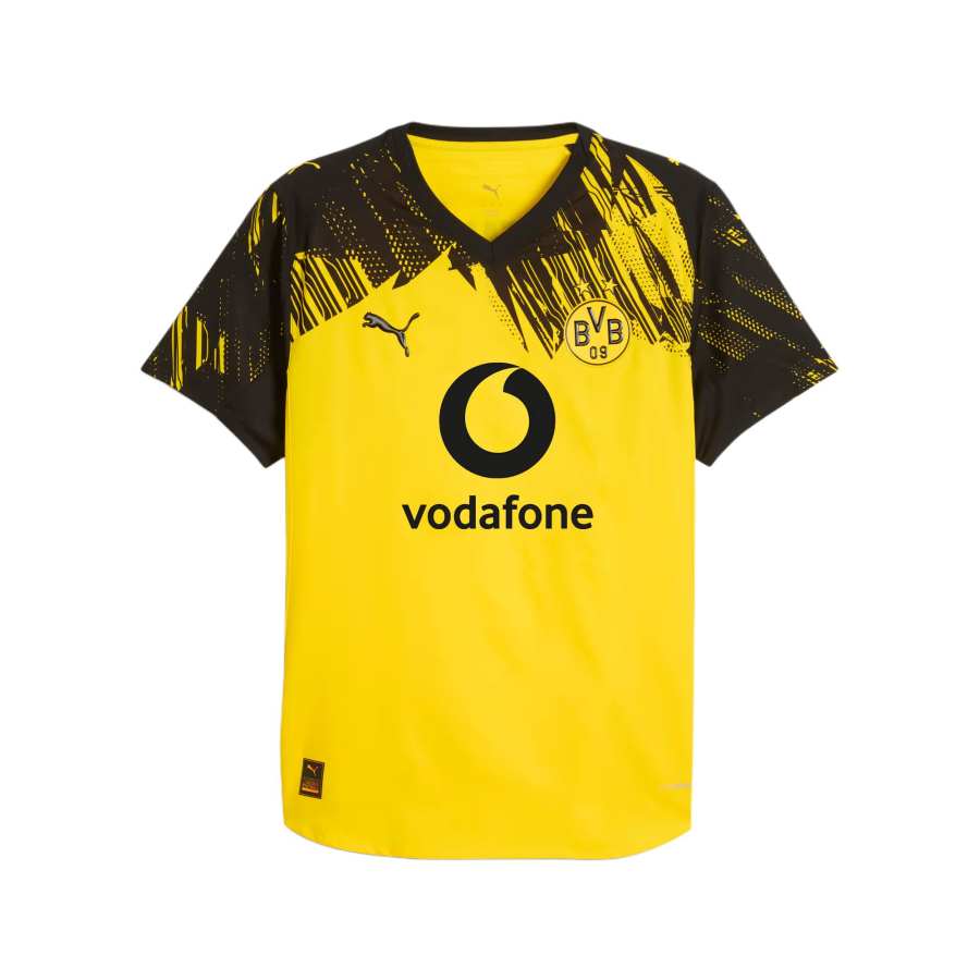 PUMA Dortmund Borussia Dortmund Authentic DryCELL Soccer Jersey Player Edition Men's