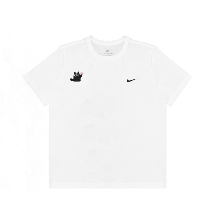 Nike Nike Dri Fit T Shirts Unisex White Crew Neck Moderate