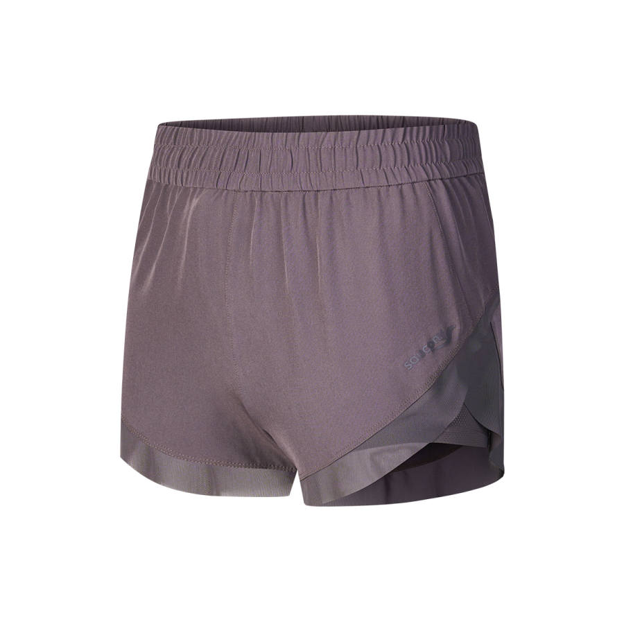 Saucony Casual Shorts Women's Red Berry Coffee Moderate