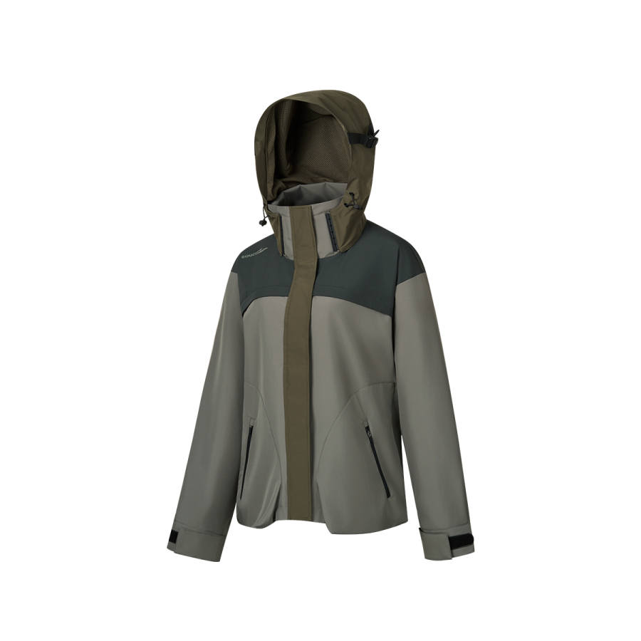 Saucony Jackets Women's Ink Stone Gray Hooded Moderate Other