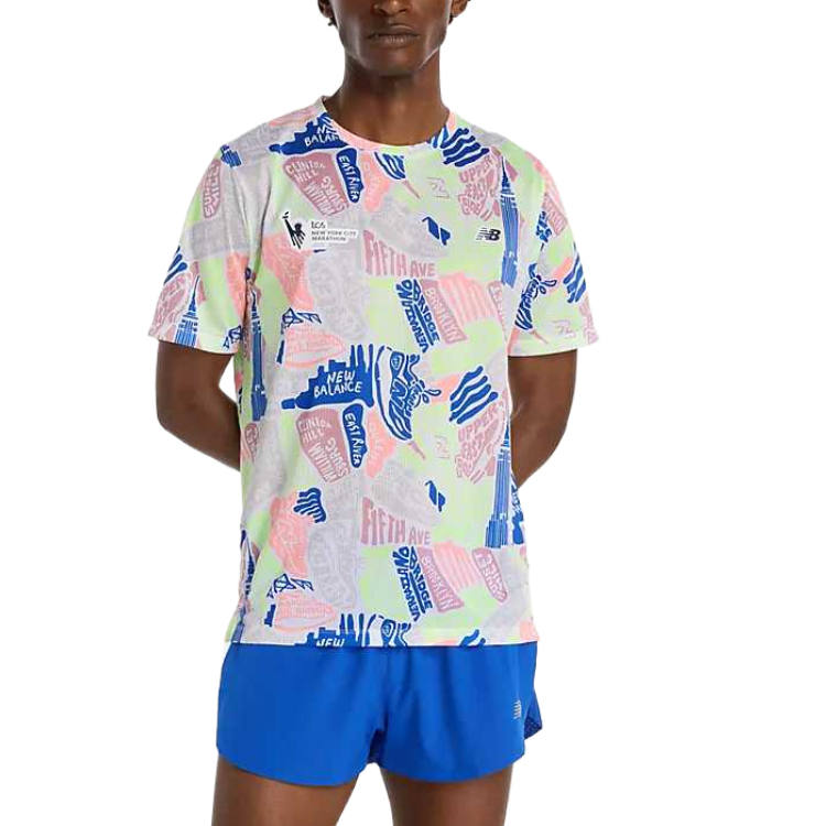 New Balance New Balance NYC Marathon Athletics T Shirt Men's