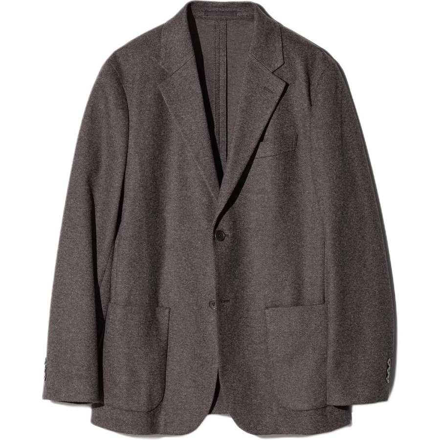 UNIQLO Jackets Unisex Dark Brown Moderate