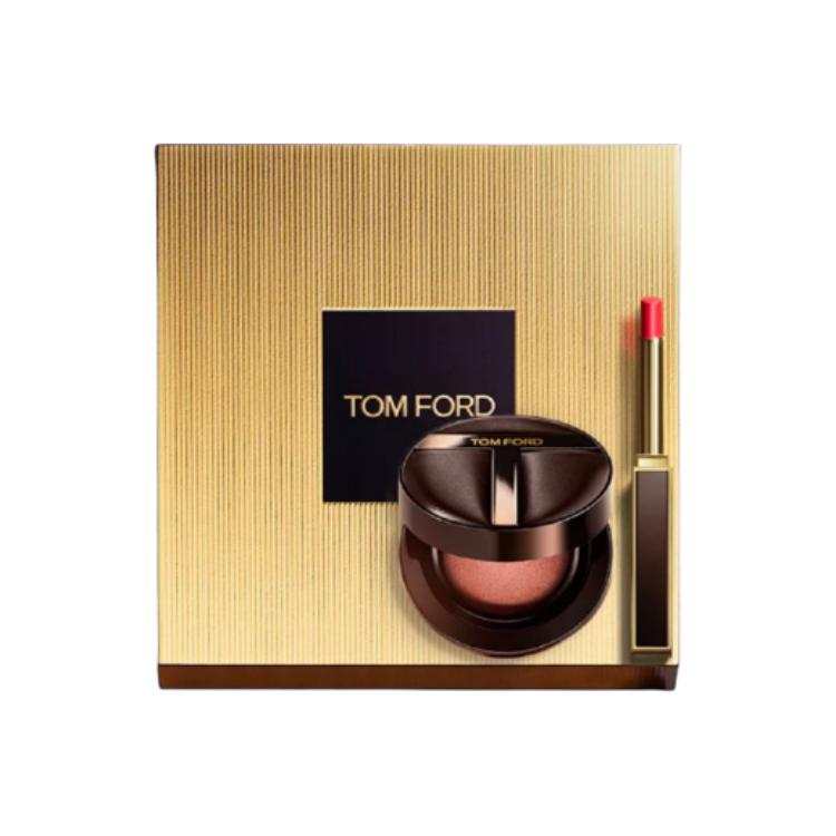 TOM FORD Lipstick Air Cushion Makeup Set, Satin Natural Long Lasting Sun Protection And Concealing