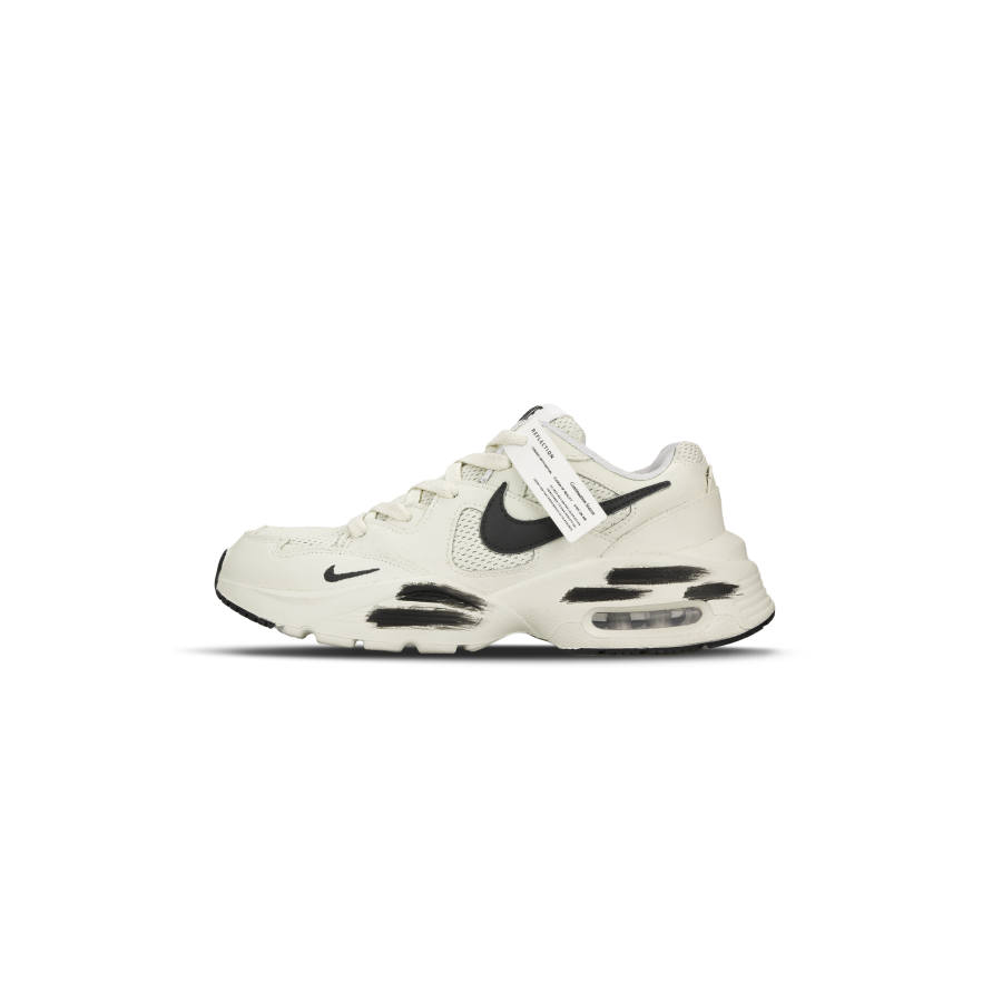 Nike Nike Air Max Fusion Abrasion Resistant Abrasion Resistant Running Shoes Women's Beige Black