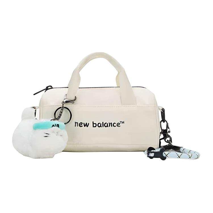 New Balance New Balance Fabric Shoulder Bag, Crossbody Bag, Handbag Unisex White