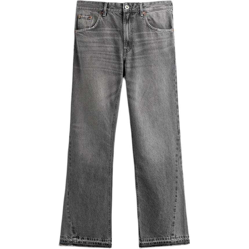 ZARA Jeans Men's Gray Moderate Flared Pants