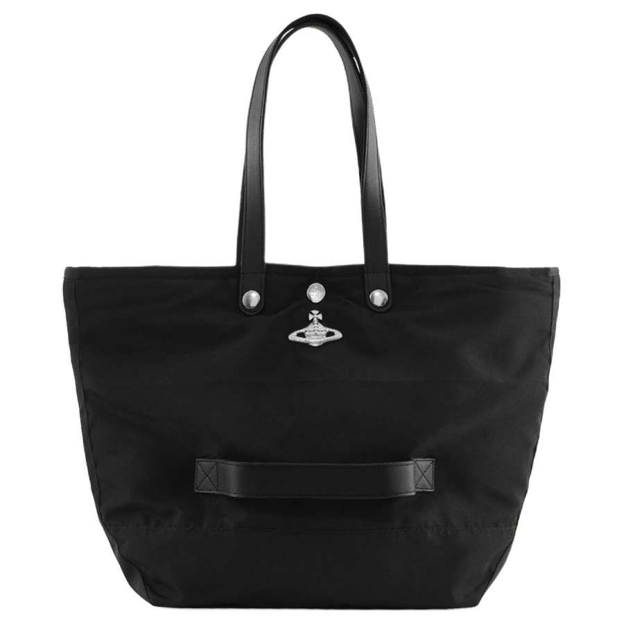 Vivienne Westwood Vivienne Westwood Vivienne Westwood Recycled Polyester Fiber Shoulder Bag, Handbag Small Unisex Black